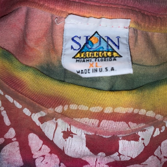 Las Vegas Tie Dye Oversized TShirt - Picture 4 of 4